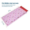 thumbnail image 4 of Wildkin Child, Toddler Preschool, Kindergarten Rest Mat Cover in Pink for Girls, Features 100% Cotton, Fits vinyl rest mats up to 48 inches (Ballerina), 4 of 9