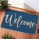 thumbnail image 3 of Felpudo Artoid Mode Blue Welcome Winter, 43 x 74 cm, poliéster, 3 of 7