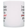 thumbnail image 3 of ThisWear Grammar Mug I'm Judging You Based On Your Grammar Usage 11 ounce 2 Pack Coffee Mugs, 3 of 4