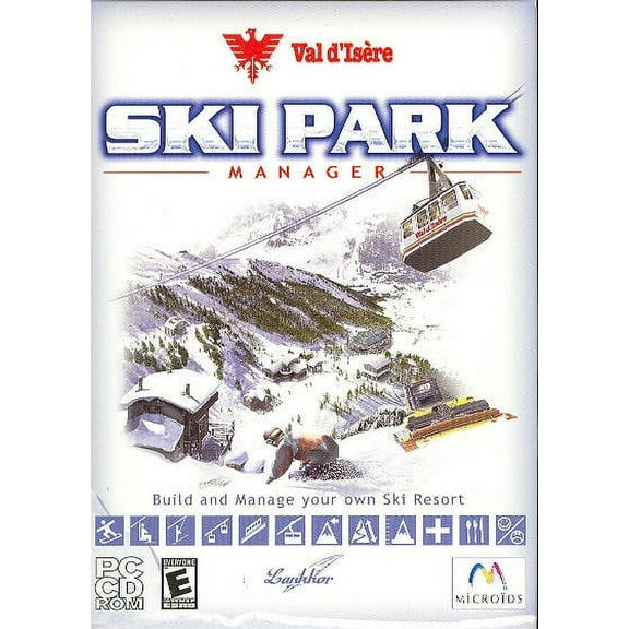 Ski Park Manager PC Sims Game - Build & Manage Your Own Ski Resort