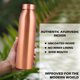 thumbnail image 4 of Set de 3 Botellas de Agua de Cobre NORMAN JR 1L Sin Diseño, 4 of 6