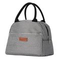 thumbnail image 1 of TopOne Oxford Cloth Printed Women Portable Insulated Lunch Bag Double Zippers Waterproof Three-layer Heat Insulation High-capacity Pouch, 1 of 9