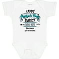 thumbnail image 3 of Inktastic Happy Father's Day Best Ever Boys or Girls Baby Bodysuit, 3 of 5