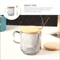thumbnail image 3 of UPGRATOR Clear Glass Cocktail Cup Transparent for Friends Home Use 1 Set, 3 of 8