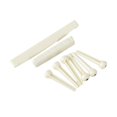 thumbnail image 4 of BQLZR 10 Sets Guitar Bridge Saddles Nuts for 6 String Acoustic Folk Guitar, 4 of 5