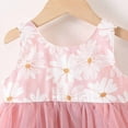 thumbnail image 4 of Mgmyaa Toddler Girls Sleeveless Dress Cute Ruffled A-Line Tulle Wedding Birthday Dresses, 4 of 8