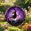 thumbnail image 3 of Fmbmuo Suncatcher Halloween Witch-Themed Acrylic Hanging Sign , Wall Window Cute Spooky Party Hanging Decorations , Front Door for Indoor Outdoor, 3 of 6