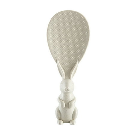 

LASHALL Cute Little Rabbit Household High Temperature Resistant Scoop Beige(Buy 2 Get 1 Free Ship 3)