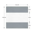 thumbnail image 2 of COVERS&ALL Outdoor Clear Panel Curtain, 18 Oz Tarp Tuff Waterproof & UV Resistant Material with Rustproof Grommets, Multi-Purpose Ideal for Outdoors/Indoors (8' H x 8' W feet, Grey), 2 of 7