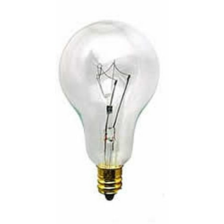 - Replacement for 60A15/CL-E12 60W A15 CLEAR E12 120/130V FAN replacement light bulb lamp