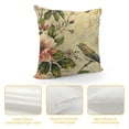 thumbnail image 4 of SHANXI Throw Pillow Covers Flower Square Pillowcase for Home Decor Sofa Car Bedroom Pillow case 22x22in, 4 of 5