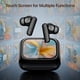 thumbnail image 4 of Auriculares con traductor de idiomas con pantalla LCD de IA, TWS 3 en 1, 144 idiomas y acentos, auriculares bidireccionales en tiempo real, 8 idiomas sin conexión, ideales para viajes y, 4 of 6
