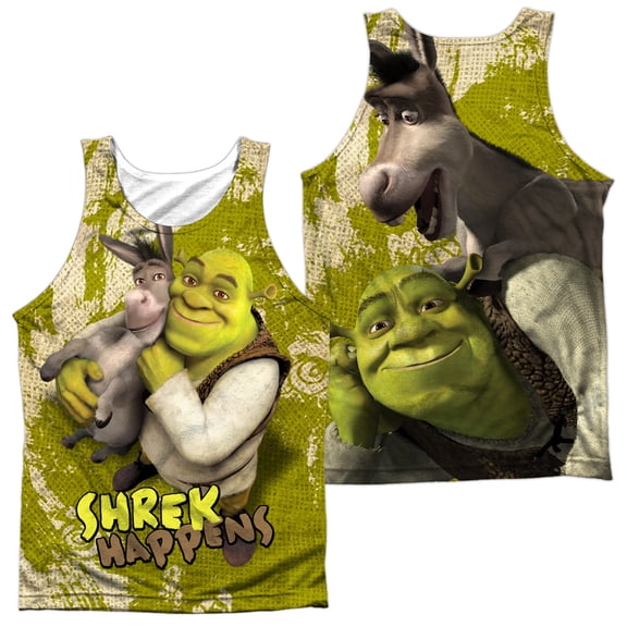 Shrek - Best Friends (Front/Back Print) - Tank Top - Small
