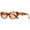 Leopard print / Brown Lens, variant on Cat Eye Fashion Sunglasses TR Frame Nylon Lens Sunglasses UV400