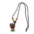 thumbnail image 1 of Colgante De Tambor Africano, Collar De Tambor Africano Resistente Para Decoración, 1 of 7