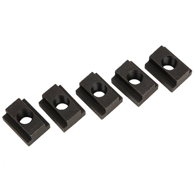 T Sliding Nut Block, T-Slot Nut, T Slot Nuts Black Oxide For T-slot Aluminum Extrusion Slot Case Machine Table Connection