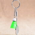 thumbnail image 3 of Bgsha 1pcs Creative Badminton Racket Pendant Keychain Mini Shuttlecock Sports Keyrings Gifts Backpack Purse Key Holder Accessories, 3 of 9