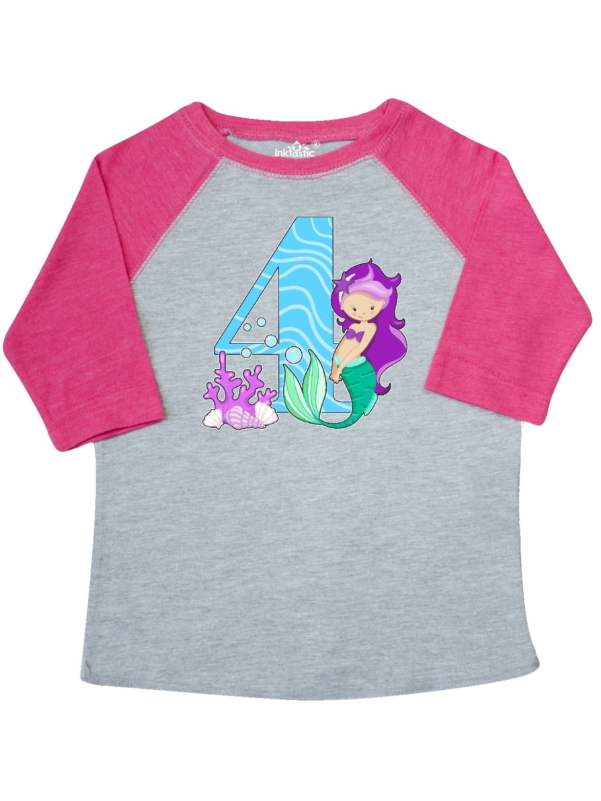 Inktastic Mermaid 2nd Birthday 2 Year Old