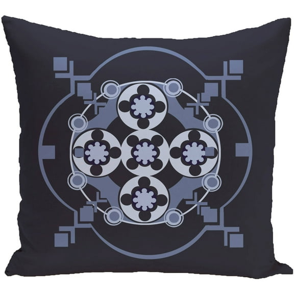 Simply Daisy 16" x 16" Bandana-Rama Geometric Print Outdoor Pillow