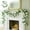 White, variant on White Artificial Rose Vine Wedding Arch Decoration 79 Inches Faux Flower Garland for Ceremony Backdrop and Event Decor