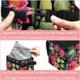 thumbnail image 4 of Cactus Foldable Car Trash Bin with Lid, Leak-Proof Mini Trash Can for Car with Hanging Storage Bag, 4 of 6