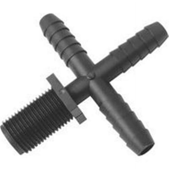 Green Leaf Inc Cross Poly 1/2Barbx11/16M Un T 12 C P 1PK