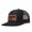 Black and black net, variant on FISHING vibes only?Cross-border six-piece Richardson truck driver baseball cap with logo net cap design