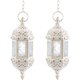 thumbnail image 1 of Candelabros colgantes sin llama LRH con luces LED color blanco, 1 of 5