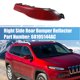 thumbnail image 2 of Coche Trasero Parachoques Reflector Derecho para Jeep Cherokee No.68105144AC, 2 of 7