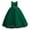 Green, variant on HAWEE Little Big Girl Tulle Dress Vintage Flower Lace Princess Pageant Wedding Birthday Party Floor Long Formal Evening Maxi Gown