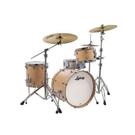 Ludwig NeuSonic 3-Piece Shell Pack with 20" Bass Drum Sugar Maple