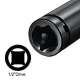 thumbnail image 4 of Uxcell 1/2" Drive by 19mm Slotted Deep Impact Socket, CR-V Steel 8" Length, 6-Point Metric Sizes, 4 of 5