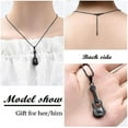 thumbnail image 5 of Guitar Cremation Jewelry Urn Necklace for Ashes Cremation Pendant Ashes Holder Memorial Keepsake Urn Necklace for Women/Men, 5 of 7