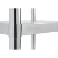thumbnail image 2 of TRINITY EcoStorage™ Nsf Stainless Steel Prep Table with Wheels, 2 of 6