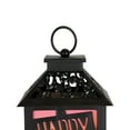 thumbnail image 6 of Northlight LED Lighted Jack-O-Lantern Happy Halloween Lantern - 11" - Black, 6 of 6