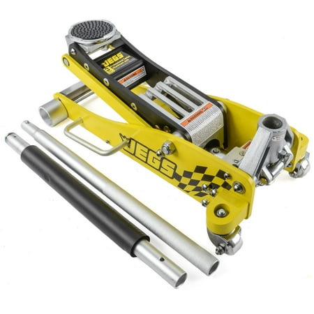 Jegs 80077 3 Ton Professional Low Profile Aluminum Floor Jack