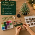 thumbnail image 6 of DIY Beaded Christmas Tree Kit 3D Crystal Bead Pearl Holiday Craft, Christmas Autumn Winter & Halloween Themes Handmade Kits, Warm Glow Tabletop Decor Set, Creative Sparkling Xmas Decoration, 6 of 8