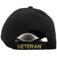 thumbnail image 2 of BVE Sports Novelties USA Flag Men's Patriotic Thank a Veteran for Your Freedom Baseball Cap (Black), 2 of 2