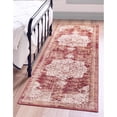 thumbnail image 1 of Unique Loom 3146567 2 ft. 7 in. x 10 ft. Helios Utopia Runner Rug, Peach, 1 of 1