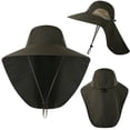 thumbnail image 2 of Bangcool Fishing Hat Soft Foldable: Breathable Safari Hat Protection Cap with Neck Flap, 2 of 2
