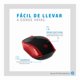 thumbnail image 5 of Mouse HP 200 Inalámbrico Rojo, 5 of 5
