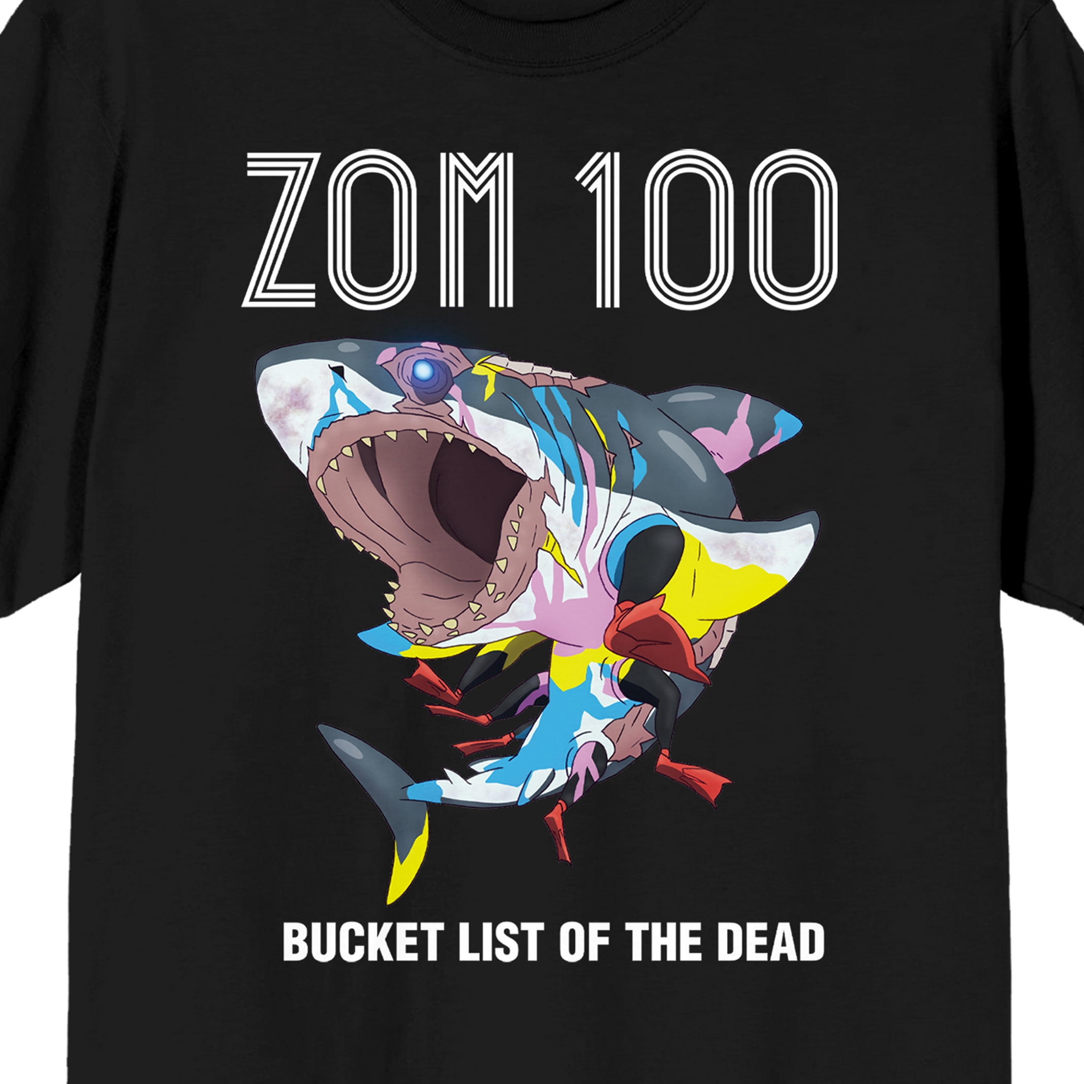 ZOM 100: Bucket List of the Dead Zombie Shark Men's Black Short