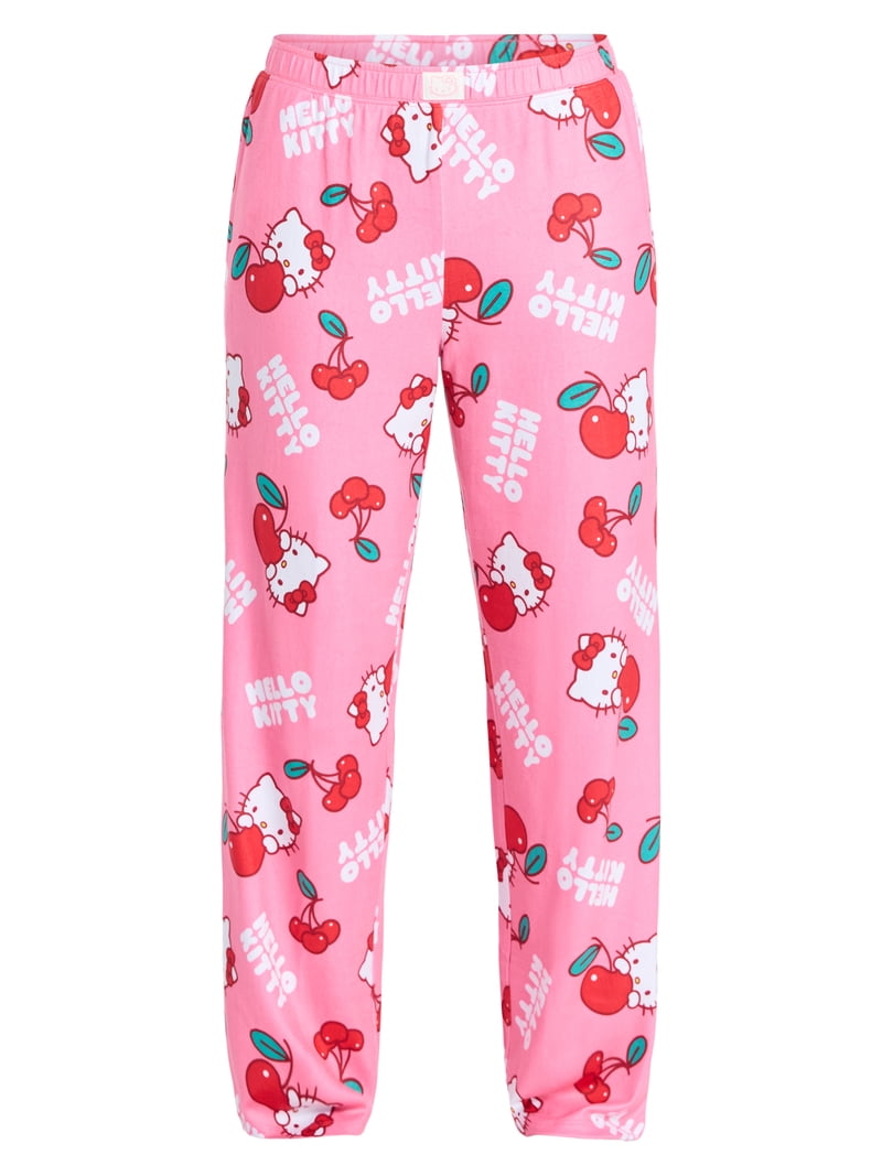 Hello Kitty Women's and Women's Plus Sleep Pants with Pockets, 32