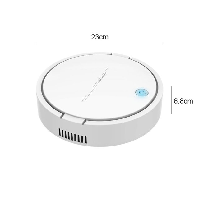 Maoww Automatic Sweeping Robot Rechargeable Robot Vacuum Smart Mopping Machine Black