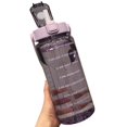 thumbnail image 1 of SAYOO Taza de agua con pajita de silicona, mango 2000ML Botella deportiva a prueba de fugas de gran capacidad SAYOO  Moda, 1 of 5