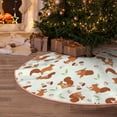 thumbnail image 5 of Sikiie Squirrel Playing Nativity Christmas Tree Skirt, Jesus Christian Winter Holiday Tree Mat Decoration(30-48IN)36", 5 of 6