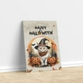 thumbnail image 3 of Happy Halloween Manx Witches Hat Pumpkin Carving Vertical Matte Canvas Poster Cat Lover Kitten Owner Gifts Wall Art Home Decor - 02019, 3 of 5