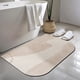 thumbnail image 4 of Felpudo absorbente grueso | Alfombra de baño antideslizante | Diseño moderno de secado rápido | Felpudo multicolor de 40 x 60 cm para ducha y baño., 4 of 7