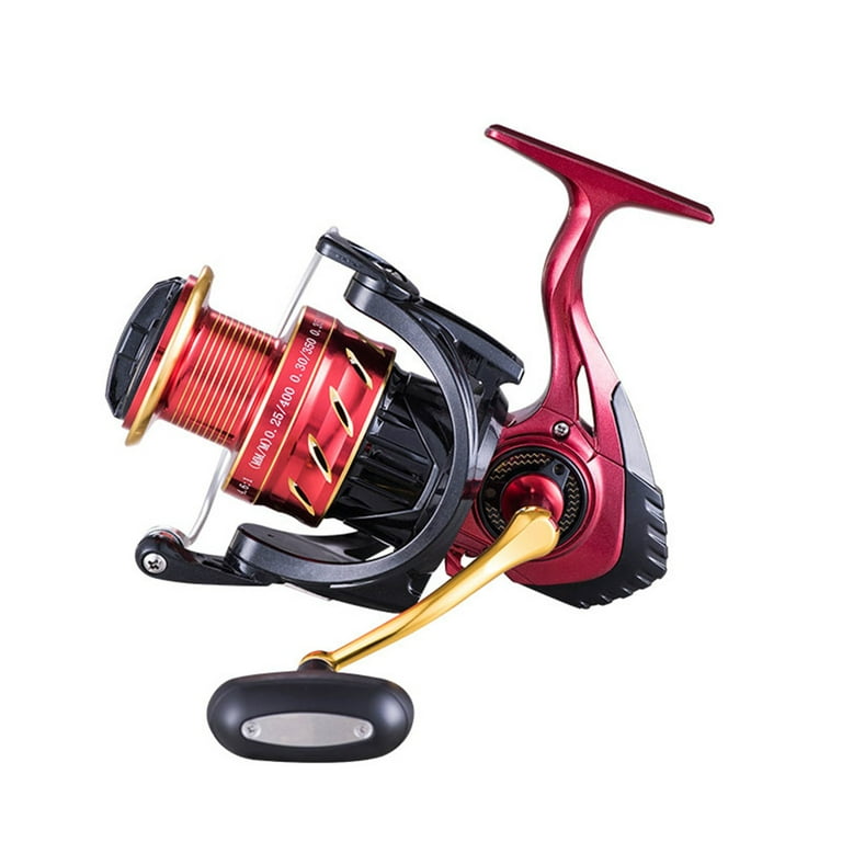 RONSHIN Carved Spool Fishing Reel Spinning Reel Metal Cnc Rocker Arm  Longthrow Rock Fishing Line Reel