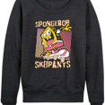 thumbnail image 3 of Spongebob Squarepants - Sk8Pants - Women's French Terry Long Sleeve Shirt, 3 of 6